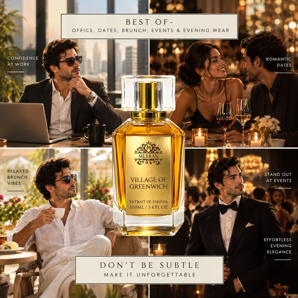Meeran VILLAGE OF GREENWICH Perfume | Premium Extrait De Parfum