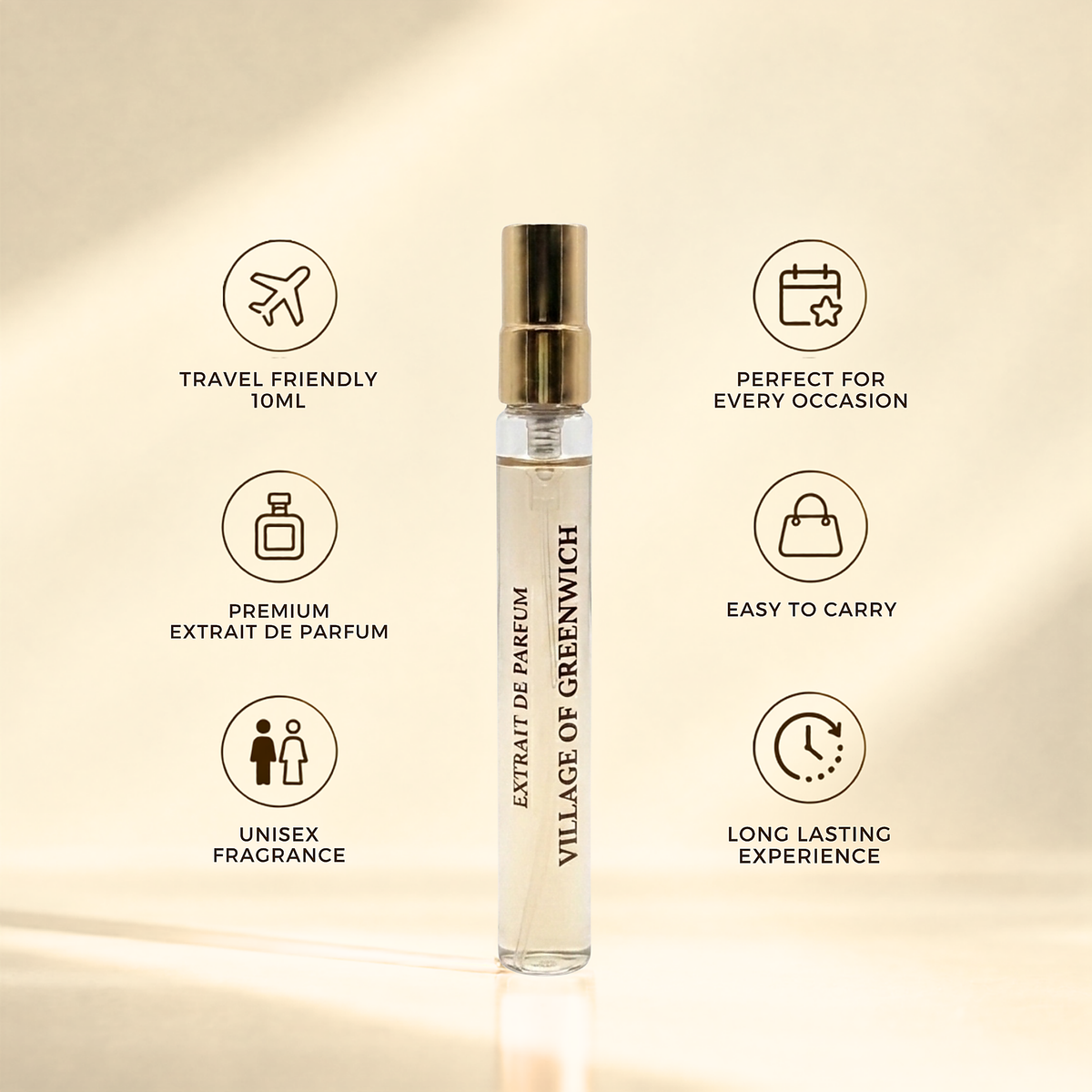 Village of Greenwich 10ml Extrait de Parfum | Fruity, Floral & Sweet Fragrance