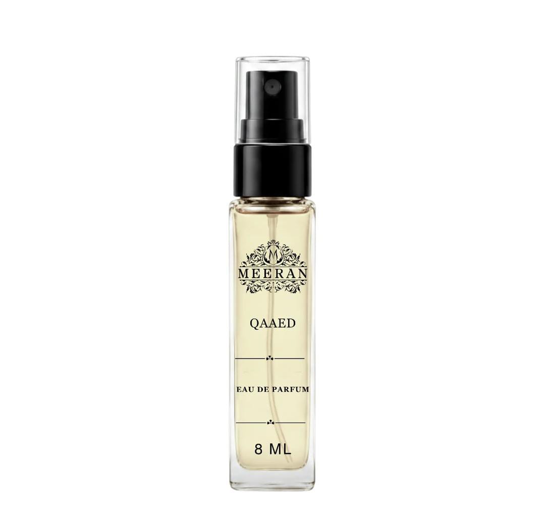 Qaaed Eau De Parfum | 8ML | Long Lasting Luxury Perfume For Men | Decanted From Original Bottle | Qaaed EDP Unisex