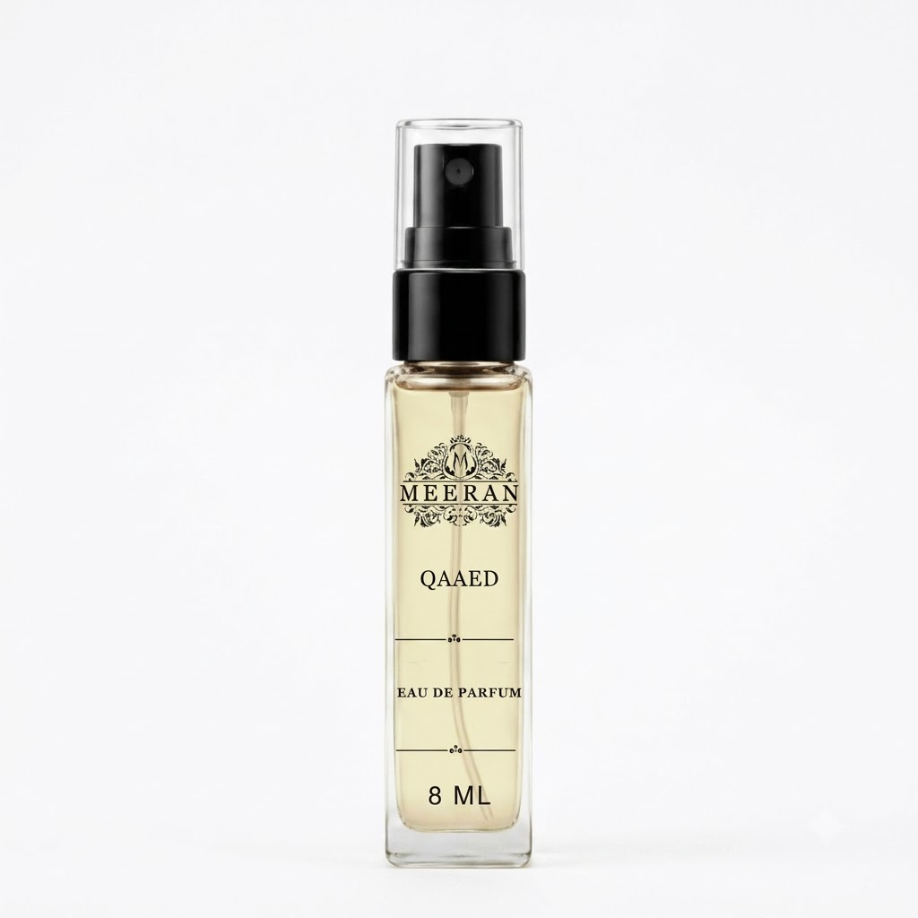 Qaaed Eau De Parfum | 8ML | Long Lasting Luxury Perfume For Men | Decanted From Original Bottle | Qaaed EDP Unisex